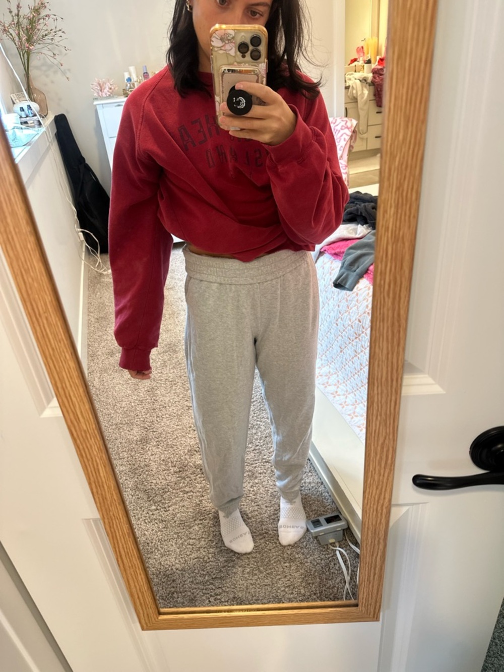 American Eagle Outfitters Light Gray Kids Jogger Sweatpants